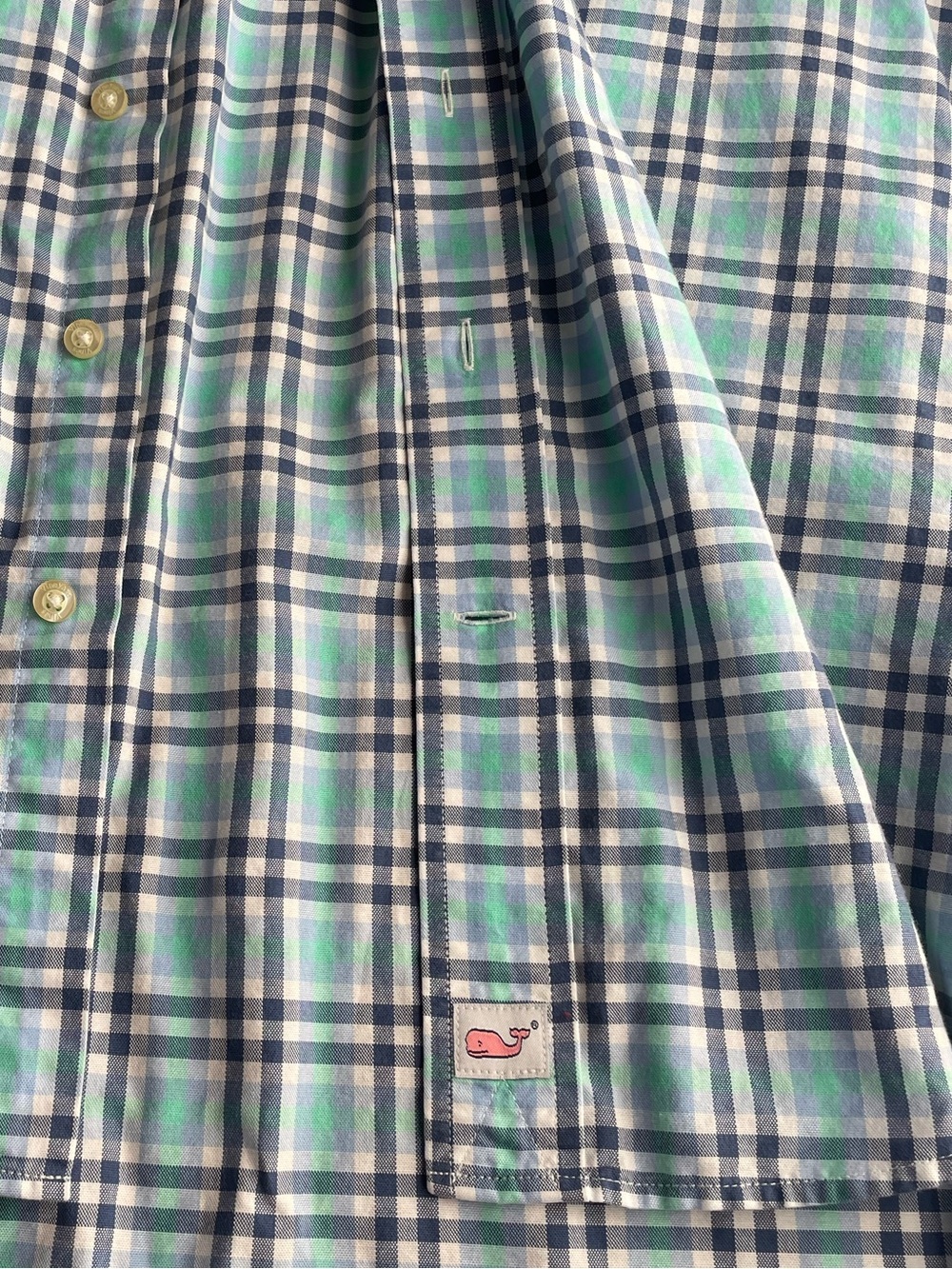 Vineyard Vines Mens Classic Fit Murray Shirt All Cotton Casual Button Do…